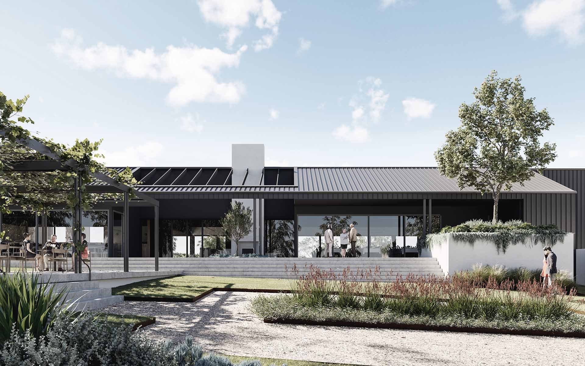 R Winery by Source Architects, architectural photograph 1