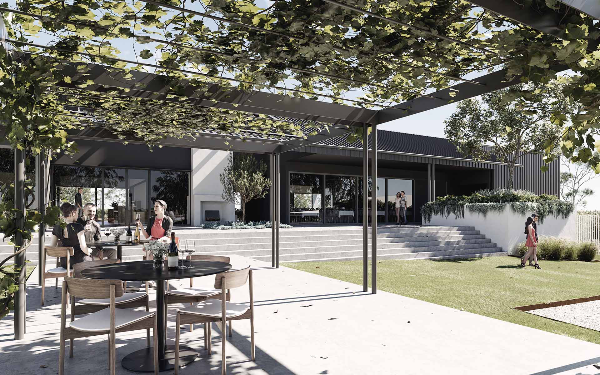 R Winery by Source Architects, architectural photograph 2
