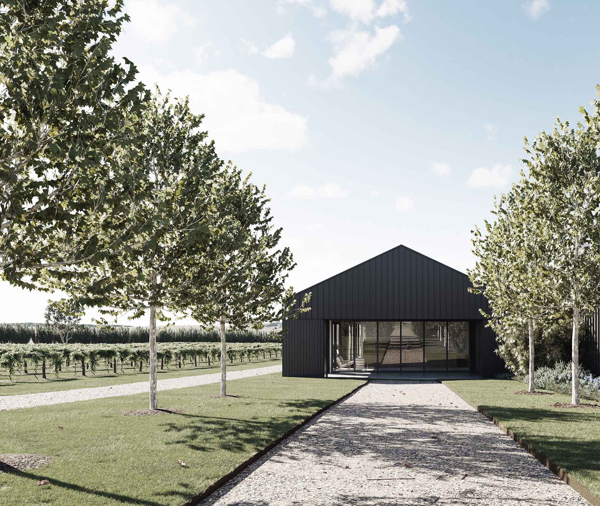 R Winery by Source Architects, architectural photograph 3