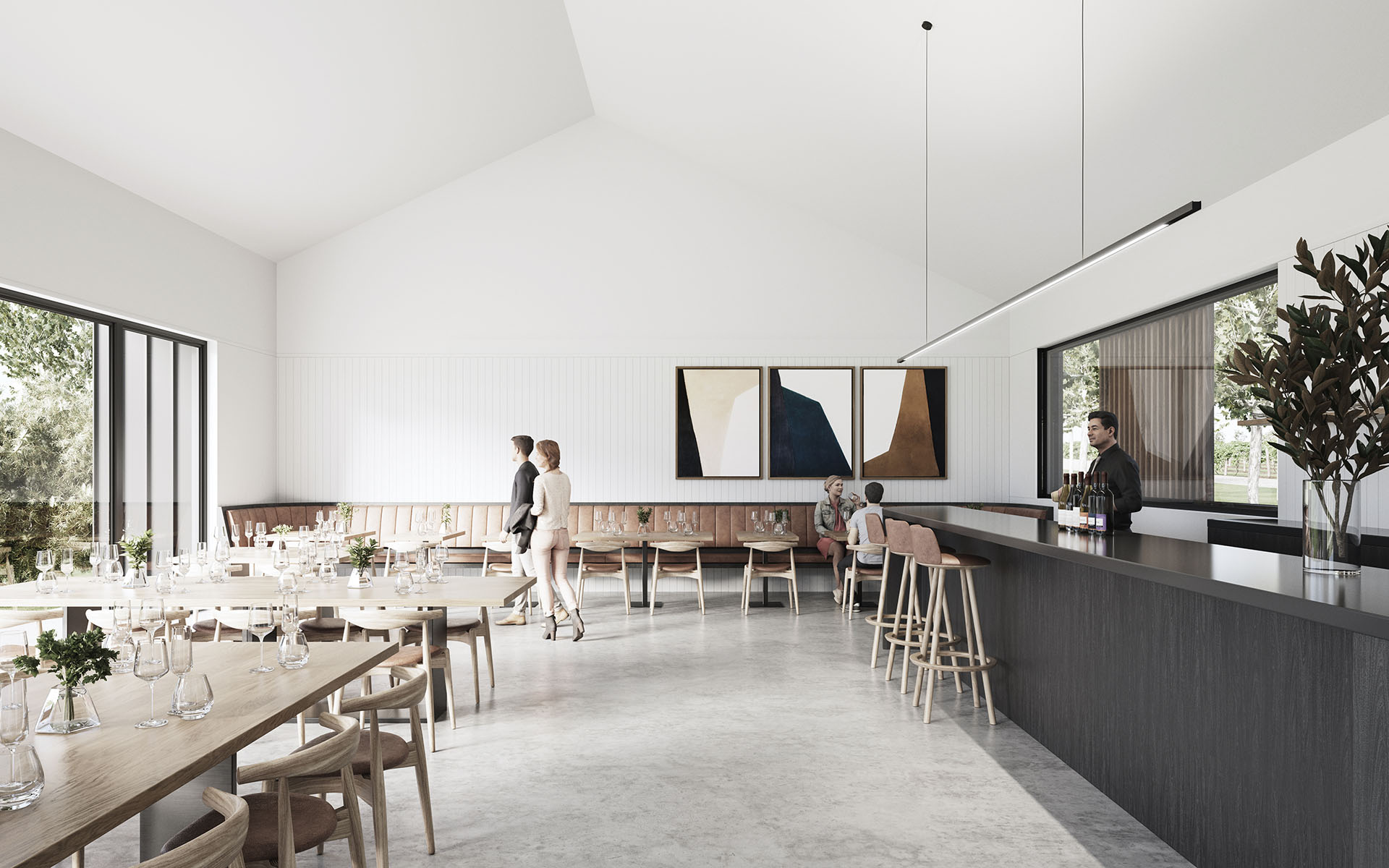 R Winery by Source Architects, architectural photograph 6